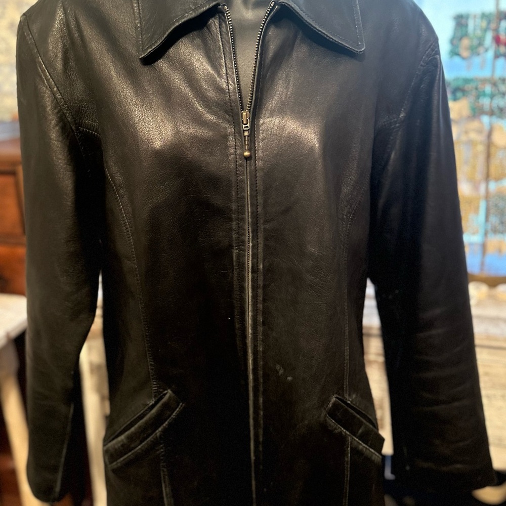 Wilson’s Leather Women's Black Leather Jacket